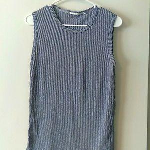 J Brand striped linen tank
